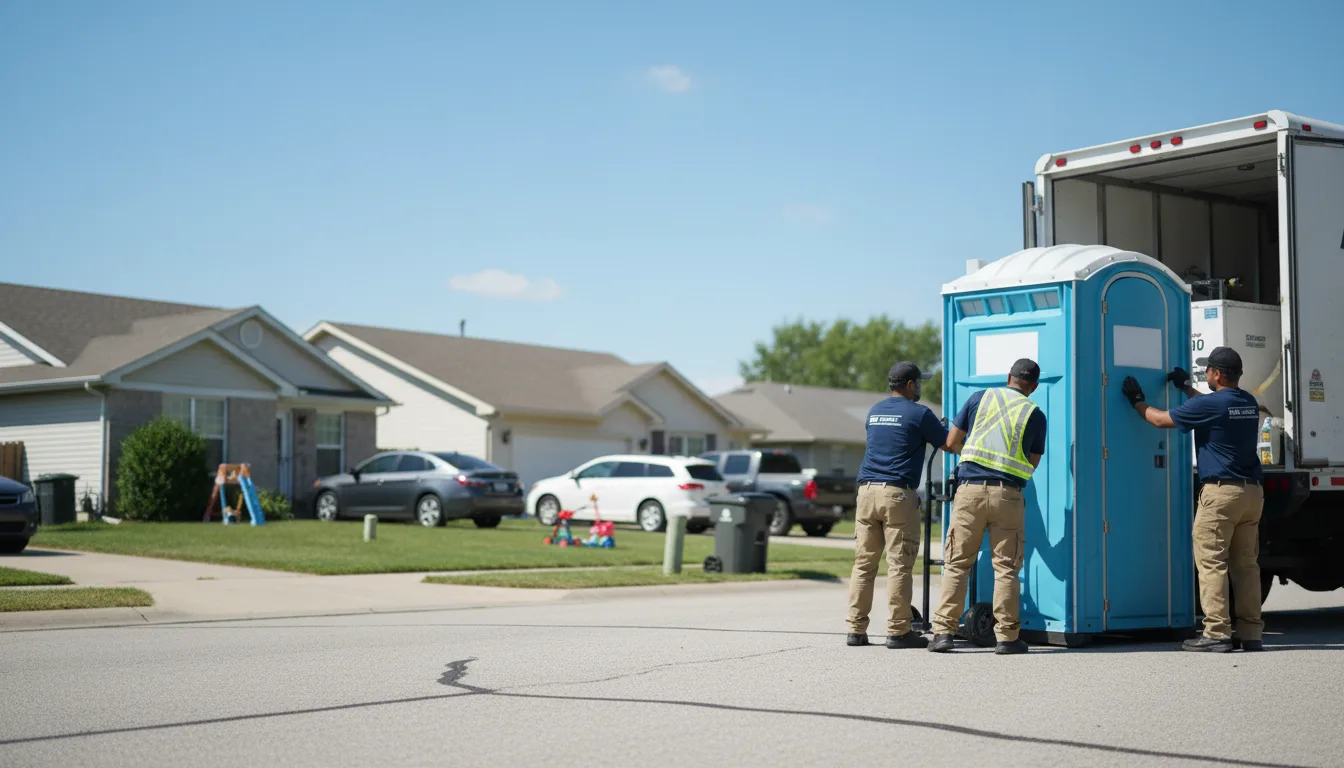 Standard Porta Potty Rentals in Roxana, IL near me